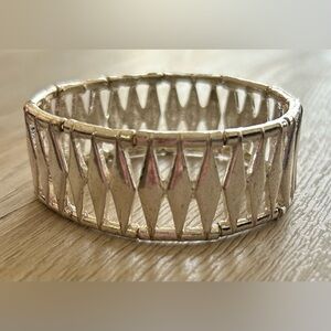Fun Silver Stretchy Bracelet